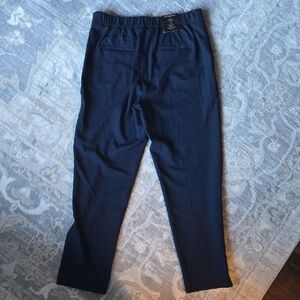 Banana Republic Factory Womens Navy Hayden Dress Pants Size 8 Pull On
